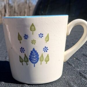 Two Vintage 1960s Marcrest Stetson Swiss Alpine Mugs
